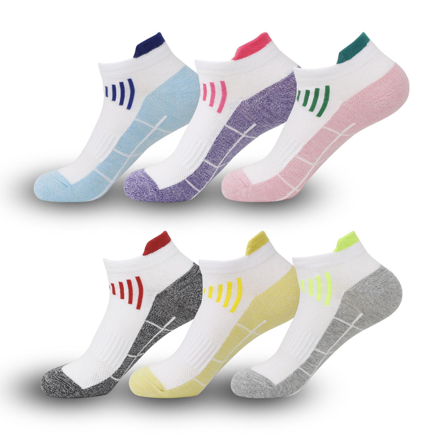 

Мужские и женские спортивные носки, впитывающие пот и дышащие хлопковые носки, носки для бега на открытом воздухе, не спадают с пятки average size