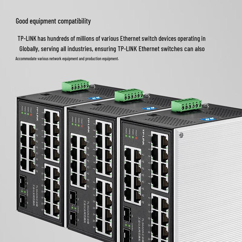 TP-LINK 26-Port Gigabit Industrial Managed Switch