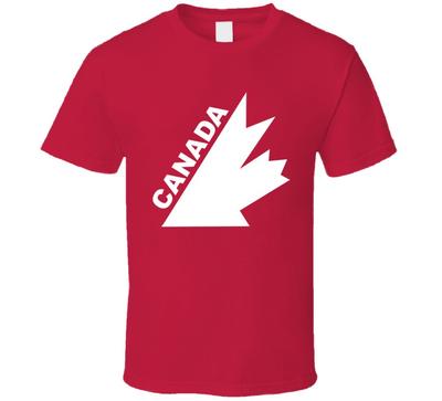 Maglietta con Logo Retro Hockey Team Canada