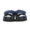 Barbara Women Denim Velcro Stitch Welt Backstrap Sandals 4cm Bbj301