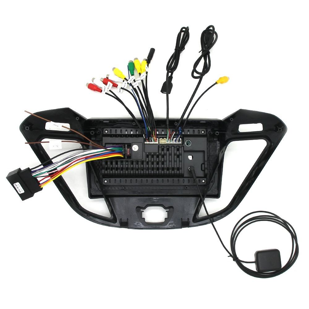 9-inch built-in CarPlay+Android Auto/2+64G+AHD camera+microphone For 2013-2018 Ford Transit/Tourneo Android 15 car navigation