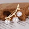 Simple Imitation Pearl Brooch Women's Accessories