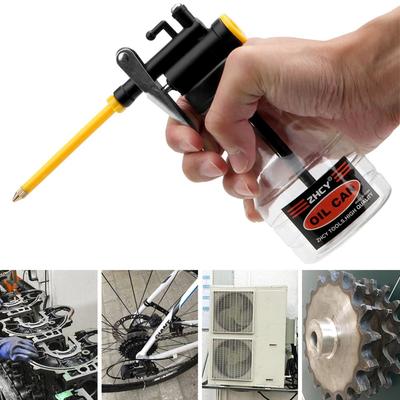1PC 250ML Hochdruck Öler Fett Flex Gun Öl Pumpe Dosen Hand Werkzeuge Öler Klar Öl Kann