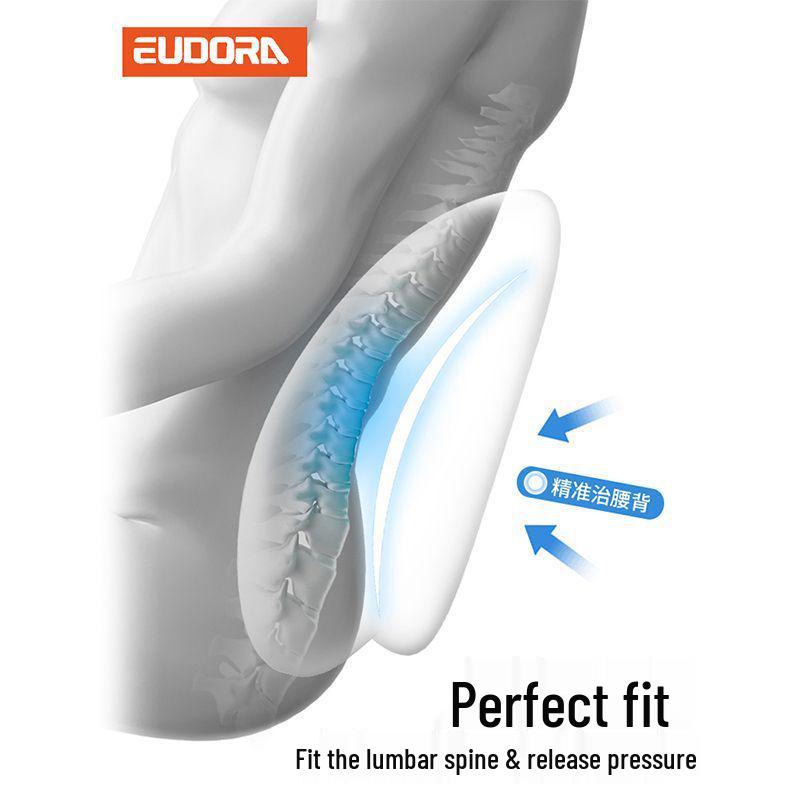 Car Lumbar Support Headrest & Back Cushion for Driving Comfort