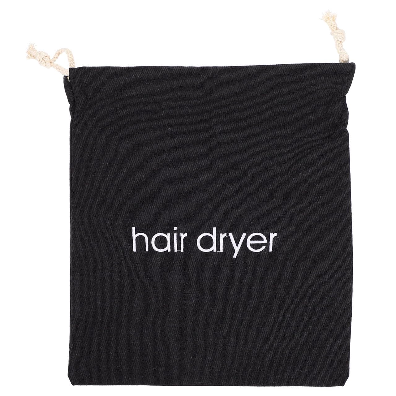 HOLIDYOYO Hair Dryer Storage Drawstring Large Capacity Hair Dryer Black Bag, Bag, Pouch, Case, Embroidered, Dustproof, Travel, Gym, Portable, чёрный