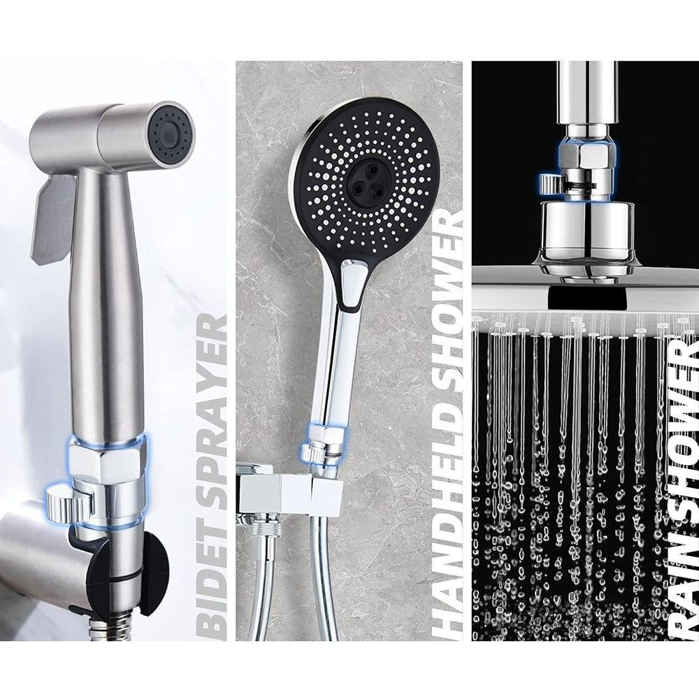 G1/2 Shower Flow Control Valve Brass Water Flow Control Valves New Water Shut-Off  Bidet Sprayer