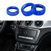 INFINAUTO AC Air Conditioning Media Volume Control Switch Knob Cover for Mercedes Benz A