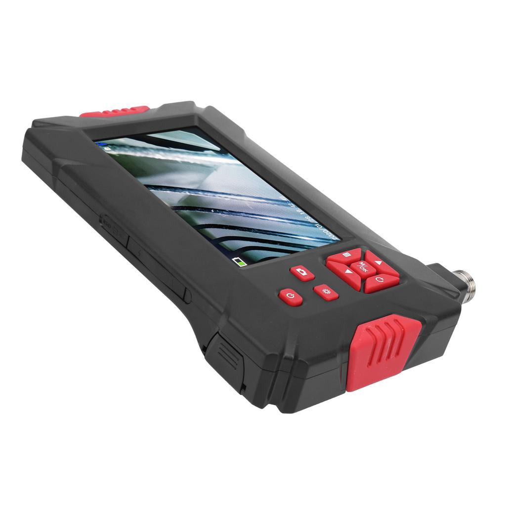 Endoskop przemysłowy z podwójną soczewką 8 mm z 4,3-calowym wyświetlaczem LCD 1080P 9 świateł do inspekcji rurociągów 10 m 32,8 stopy