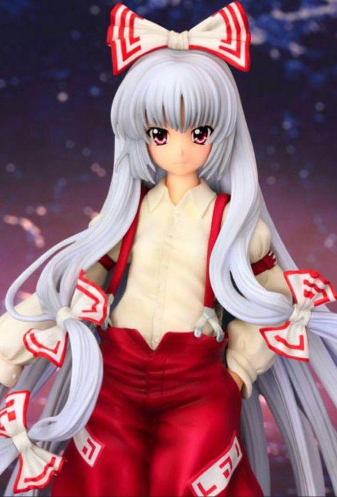 [USED] Touhou Project: The Form of a Man from Horai, Fujiwara No Mokou 1/8 Scale Figure