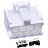 8 Pin Automotive Unsealed Socket Car Starter Housing Female Wiring Harness Connector Socket 90980-11615 4F0850-0001(1 Pcs)