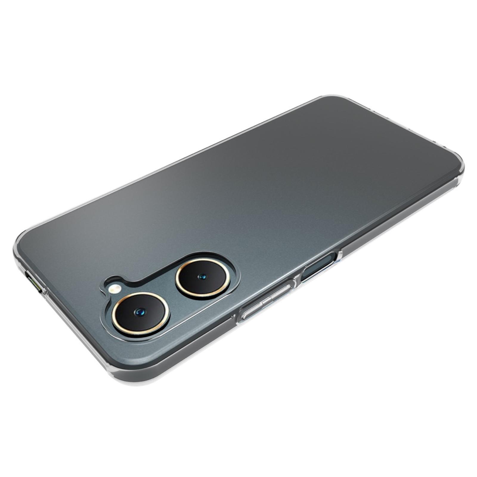 

For vivo Y28s 5G Case Anti-Scratch Clear Soft TPU Phone Cover A