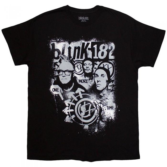 Blink 182 Unisex Adult One More Time Spray Paint T-Shirt