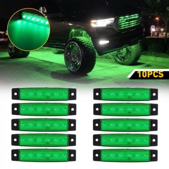 Stop Turn Tail Brake Light LED Car Truck Trailer RV Side Marker Clearance Lights