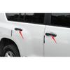 For Lexus GX460 2010-2022 Carbon Fiber Outside Smart Door Handle Cover Trim 8pcs