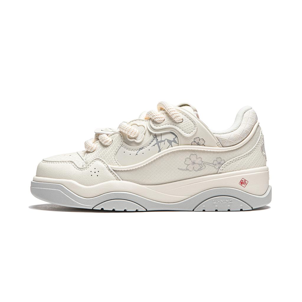 Li Ning Journey 2.0 Thick Sole Boosting Sneakers Women Sneakers Off-White AGCU092-10