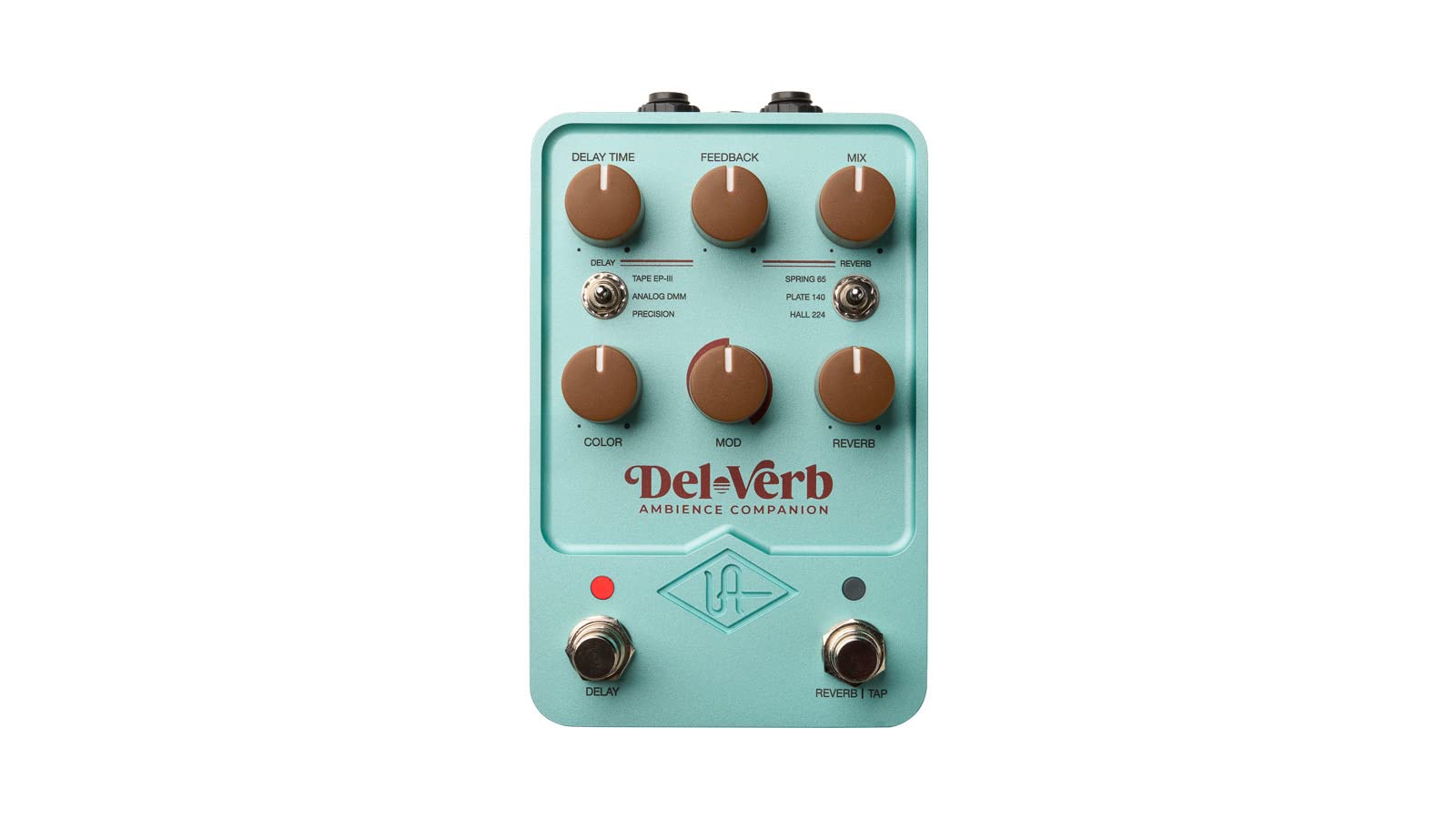 

Universal Audio UAFX Del-Verb Ambience Companion Delay Reverb Pedal Effector []