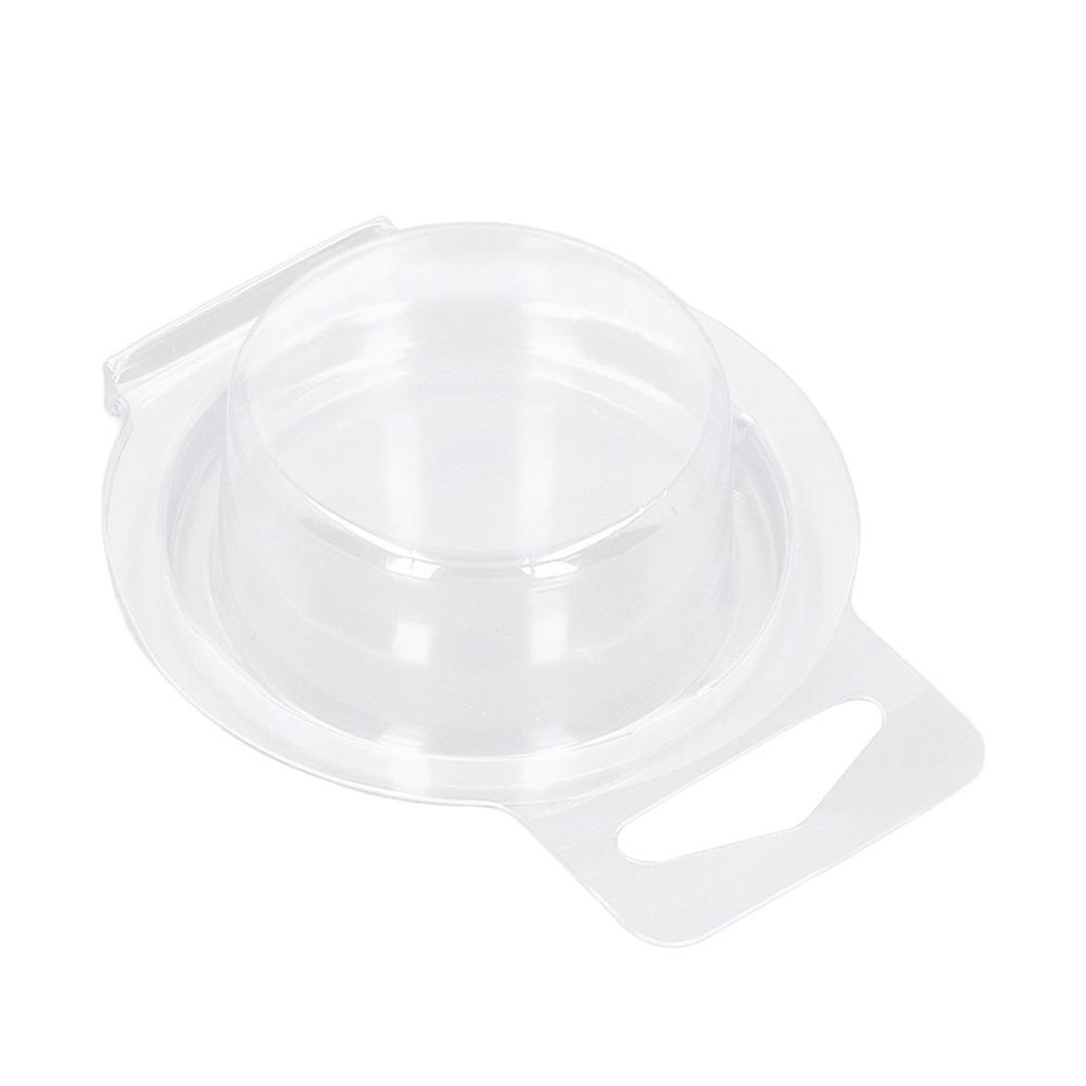100Pcs Round shape design Clamshell Container 100 pieces per set Round Mold DIY candle crafting