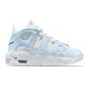 Nike Air More Uptempo Milk White Blue Star, Premium Aesthetic Cushioning Mid top Vintage Basketball Shoes Women's DH9719-100(Team1625-)