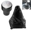 5 Speed Car Gear Shift Knob Collar Gaiter Boot Cover Case For Hyundai Tucson IX35 2004 2005 2006 2007 2008 2009 Cars Accessories
