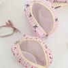Cherry Bow Makeup Pouch for Women Napkin Sanitary Pad Storage Bag Organizer Pouch for Tampons Teens Female Cosmetic Bags
