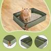 Cat Litter Box for on The Go, Foldable And Practical Cats
