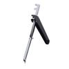 Adjustable Bottle Opener Stainless Steel Multi Purpose Twist Off Glass Jar Lid Can Opener Black