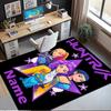 Benutzerdefinierter Name KPop Dämonenjäger Bedruckter Teppich, Teppich für Bürostuhl Wohnzimmer Schlafzimmer Küche Raumdekor Geschenke.