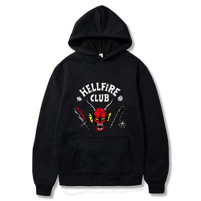 Bluza z kapturem Stranger Things Sezon 4 Klub Piekielnego Ognia