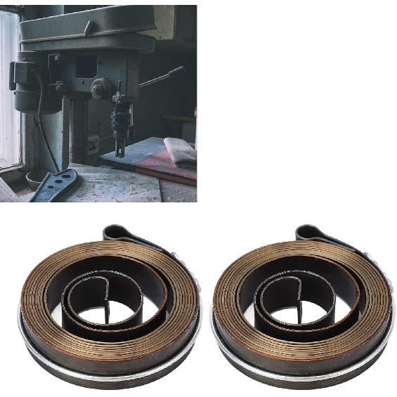 Drill Press Return Spring, Quill Spring Feed Return Coil Spring Assembly, Replacement Of Old and Broken Parts for Vacuum Cleaners, Volumetric Tubes,