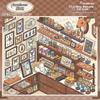 10 Scenes 33 Sheets Miniature Scene Sticker Store Series Shop Scene Sticker Book  Holiday Gifts
