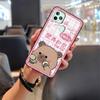 Anti-knock Cartoon Phone Case For Oukitel C22 Protective Soft case Cute Silicone Full wrap Couple Back Cover Waterproof