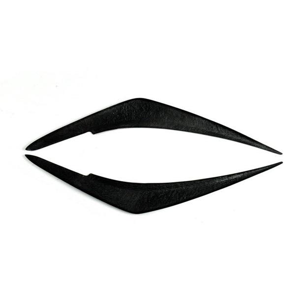 1 Pair Carbon Fiber Headlight Eyebrow Stickers for 22-25 Subaru Impreza WRX STI