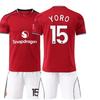 Camisa de Fã Casa 25/26 Man Utd Nº 15