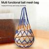 Weaving Basketball Carry Bag Multiple Colors Ball Pocket Durable Mesh Net Bag  Football Balls