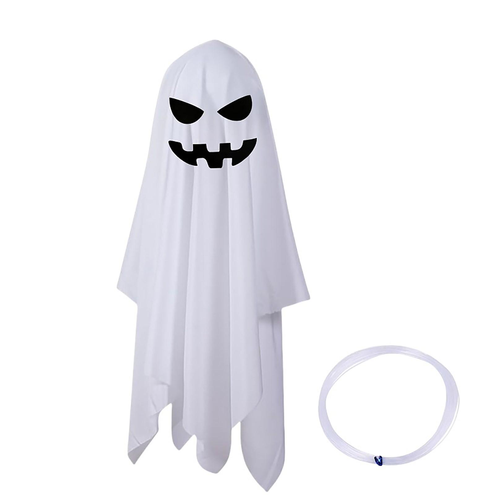 

Хэллоуин Подвесное Украшение – Тканевый Призрак Реквизит Для Уличного Крыльца, Двора И Вечеринки Декор One Size