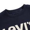 Levis Sweatshirt Letter Print Crew Neck Kids tops Deep-Blue LV2332048GS-001
