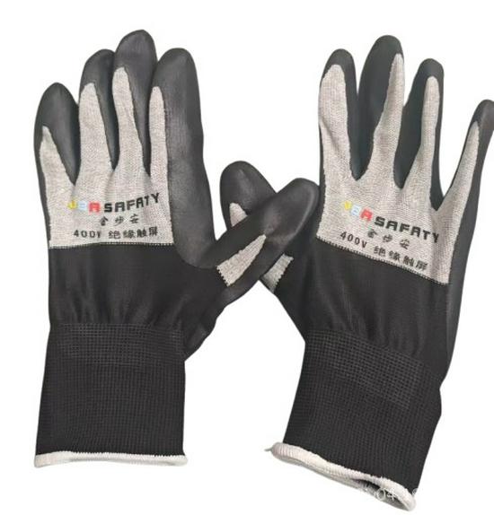 400V Insulated Electrician's Gloves, 380V Low-Voltage, Anti-Electric, Flexible, Non-Slip, Wear-Resistant Rubber Gloves