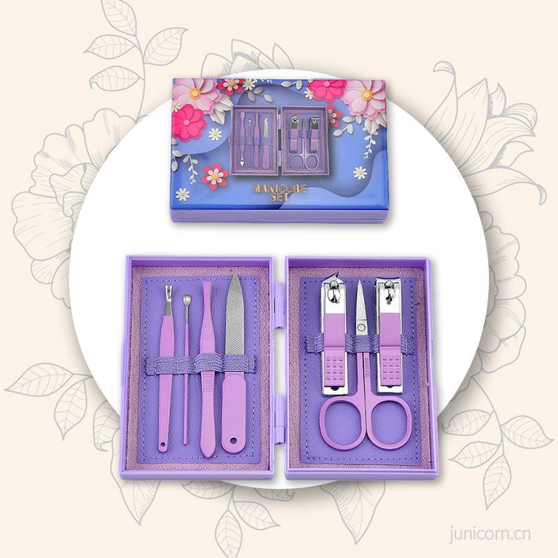 30-Piece Stainless Steel Manicure & Pedicure Set with Nail Clippers, Eyebrow Tweezers, and Blackhead Tools