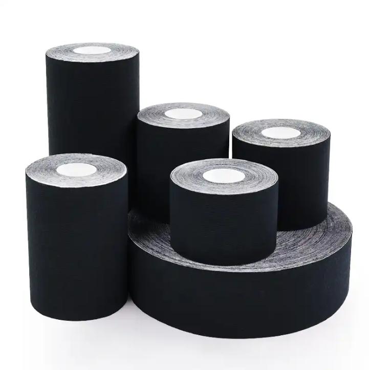 Cotton Waterproof Breathable CE Certified Unisex Knee Physiotherapy Athletic Muscle Kt Tape Elastic Kines