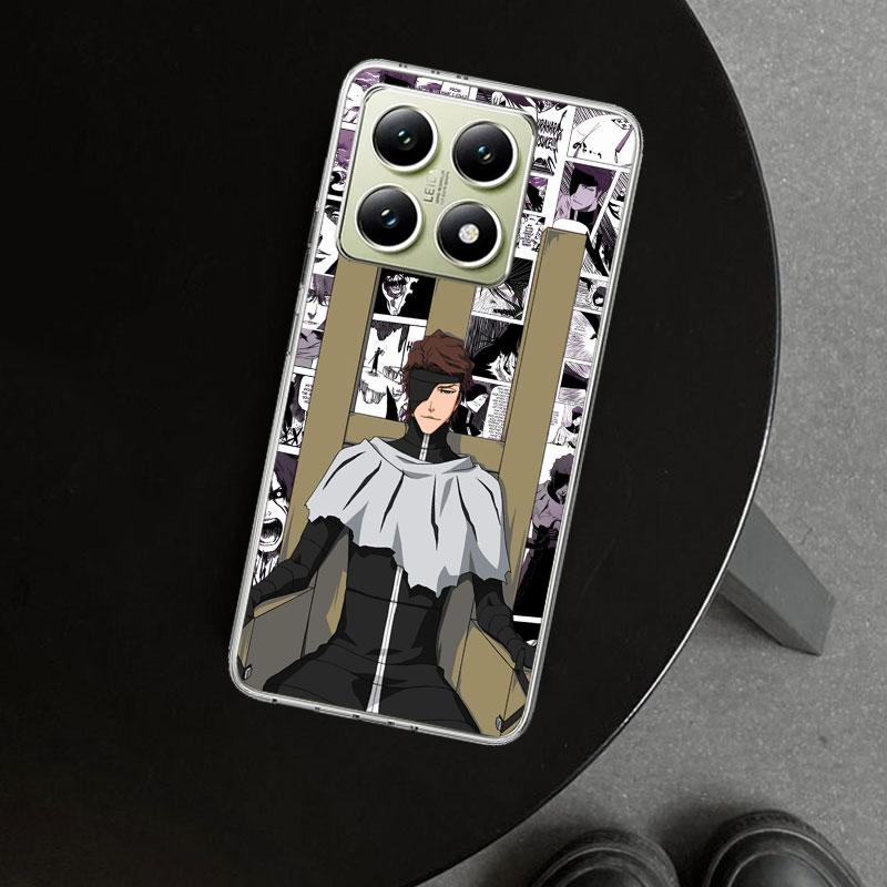 Aizen Sousuke Bleach Phone Case Cover for Xiaomi Redmi Note 15 14 13 12 11 Pro Plus 14S 12S 11S 11T 11E 10S 10 Customized Fundas