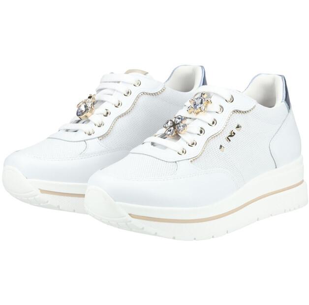 Кроссовки Nero Giardini Leather Platform Sneaker