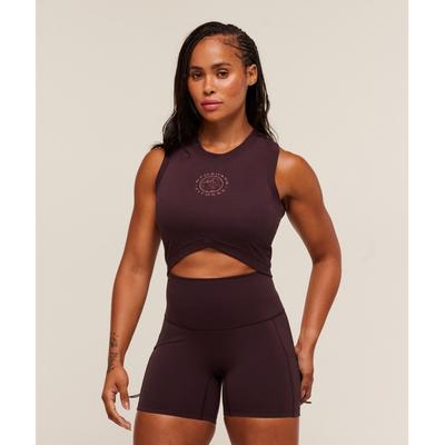 Legacy Sleeveless Crop Top Cherry Purple B4c3n Pcds
