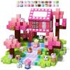 Magnetic Building Blocks Mine World Magnet Princess Castle Blossom Cave Plant Zombies Cubes Set Brick Cube Toys Children Gifts