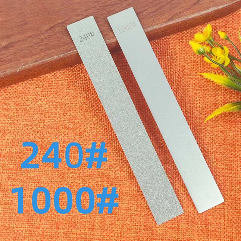 2PCS Diamond Stone No Base Bar Used Knife Sharpener Diamond Whetstone Grinding Stone Sharpening Stone Bars Kitchen Tool Hot
