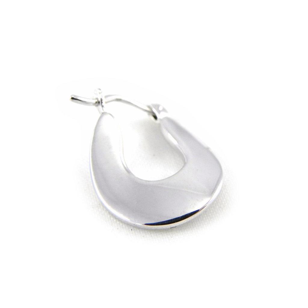 Altesse [H3184] - Créoles Argent 'Chorégraphie'