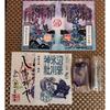 Used Takinogawa Hachiman Shrine Numabukuro Hikawa Shrine Goshuin Stamp Tour of Two Sacred Shrines Paper-cutting Amulet