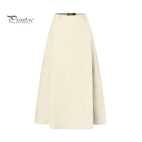 

Женская макси-юбка с высокой талией, нерегулярная длинная юбка с большим подолом, однотонная юбка трапециевидной формы, свободная посадка, уличная одежда M хаки