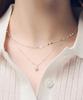 Dana Burton [925 Silver] Sparkle Crystal Necklace