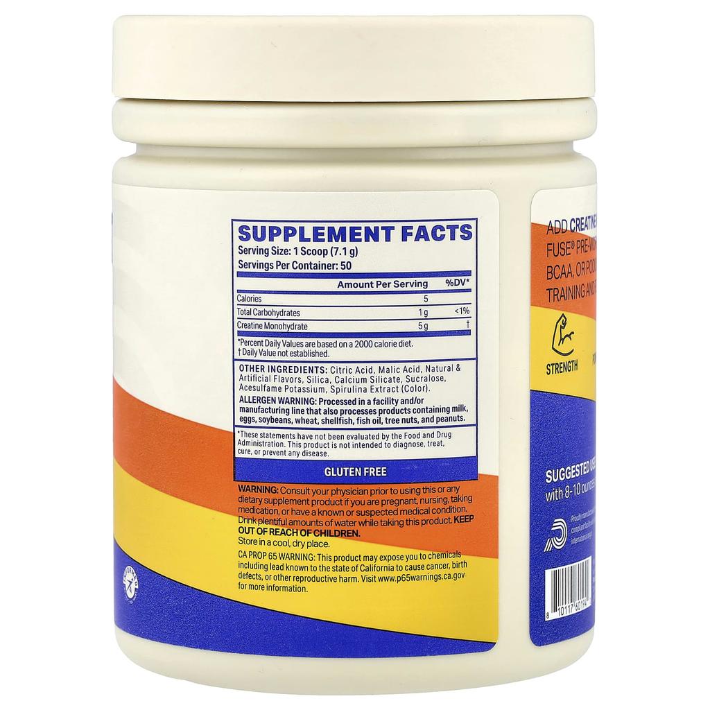 Podium Nutrition, Creatine Monohydrate, Rocket Ice Pops, 355g (12.52oz)