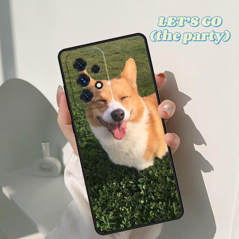 

Funny cute dog Akita phone case For Samsung Galaxy A42 A31 A40 A51 A71 A32 A80 A91 A52 A72 A73 A20e A21S A50 A70 A11 A12 Cover Samsung A11